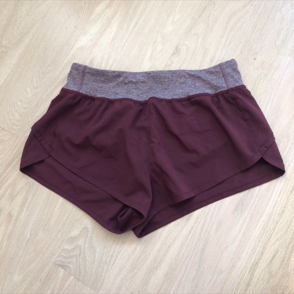 *SOLD on Mercari* Maroon Track / Running Shorts